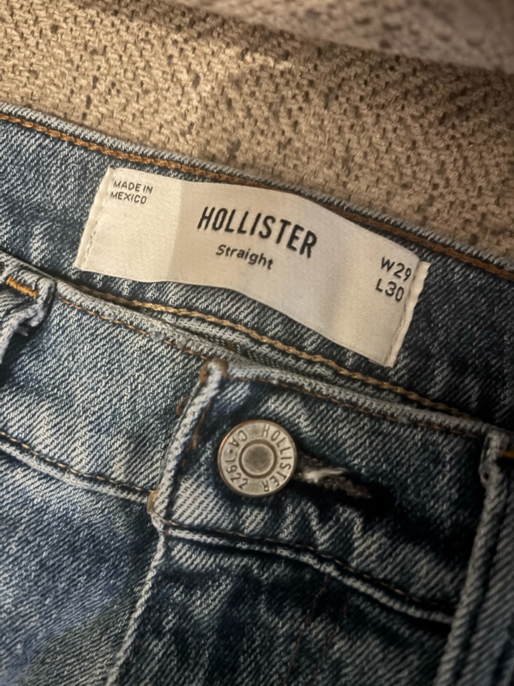Hollister straight leg jeans